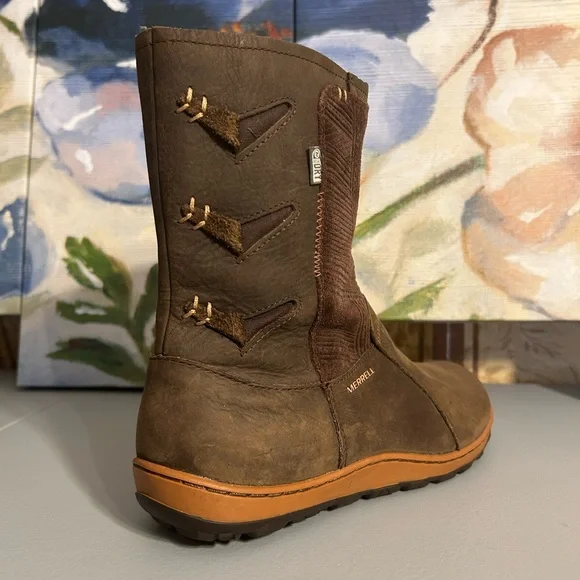 Merrell Women's Dark Brown Winter Boots - Picture 11 of 11